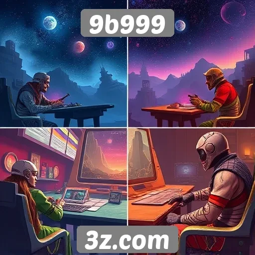 A evolução dos gráficos em jogos no 9b999